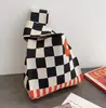 Bolso Tote Nuevo de Moda con Lindo Diseño de Animal, Bolso de Mano Versátil para Mujer, Estilo Coreano y Japonés, Bolso de Punto para Exteriores para Damas