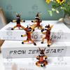 Burro de Kung Fu Divertido Cerámica Zibo Artesanías Decoraciones Decorativas de Escritorio Hechas a Mano Lindas Inteligentes Populares en Internet Regalo