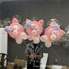 Nuevo globo cabeza de cerdo volador al por mayor Dibujos animados Red popular bolsa de material de bola de onda forma pequeña linda pollo conejo rana