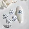Decoraciones para uñas de dibujos animados color caramelo, océano dopamina, lindas y dulces, corazón de chica, gato y corazón de melocotón