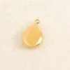 Acero Inoxidable 304 Colgantes Europeos y Americanos Forma de Gota Accesorios Hechos a Mano DIY Materiales para Hacer Collares Pulseras Joyería Venta al por Mayor Transfronteriza