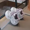 Tênis infantil, nova coleção outono 2026, tênis estilo "dad shoes" unissex, com sola macia, leve, para crianças maiores, calçados casuais
