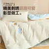 Nuevo modelo 2026 juego de tres piezas de algodón puro para dormitorios universitarios, sábana y funda de edredón 100% algodón, juego de ropa de cama para cama individual