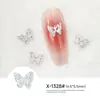 Acessórios de Nail Art Borboleta Mistos Estilo Novo Celebridade da Internet Inspirado no Ins, Formas Tridimensionais Grandes e Pequenas, Acessórios de Decoração de Unhas DIY