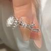 Rosa para ti: Anillo de Ramo de Rosas de Diseño Único para Mujer, Anillo de Dedo Índice Moderno y Personalizado, Estilo Nuevo de Moda