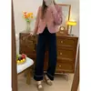 Jeans Reto Stretch Preto Feminino Chegada Nova de Verão para Gordinhas Calças Largas Cropped de Cintura Alta em Formato Pera