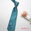 Corbata de negocios jacquard de seda de poliéster para hombre, color sólido, flor, casual, de alta gama, fabricantes, venta al por mayor
