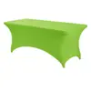 Mantel spandex para cocina de 6 pies aproximadamente 1.8 metros negro lavable resistente a las arrugas elástico rectangular mantel para patio actividades