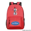 Directo de fábrica Mochila estampada de Frozen mochila de animación para escuela primaria bolsa de dibujos animados con estampado en caliente gran capacidad