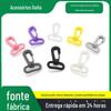 Fivela Gancho de Plástico Pom Lisa Fivela de Conexão Bolsa Escolar Acessórios de Bagagem Mochila Gancho Giratório Fivela Acessórios de Barraca Gancho