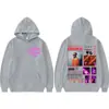 Rapper Mora Mirrosis Álbum 2025 Tour Sudadera con Gráfico Nuevo Unisex Retro Hip-Hop Pulóver