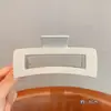 Pinza de tiburón grande coreana para el cabello, accesorio simple para recogido en la parte trasera de la cabeza, pinza de pelo de alta gama para mujer