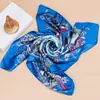Novo suprimento de comércio exterior outono e inverno feriado Sedin 90 grande quadrado moda coreana feminina lenço estampado estoque atacado