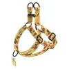 Arnés para Perro con Estampado de Transferencia de Calor en Forma de Y Patrón de Caramelo de Fruta de Dibujos Animados Correa para el Pecho de Mascota Ajustable Antiexplosión Amortiguadora