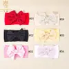 Accesorios para el cabello para niños estilo europeo y americano: Diademas de lazo de lunares que cubren la frente sin apretar la cabeza, diademas anchas para bebés y niños pequeños para proteger la fontanela