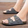 Dropshipping Zapatos Birkenstock Sandalias de Verano Casuales de Playa Antideslizantes para Hombre Sandalias Retro con Hebilla para Hombre Nuevo Estilo 2025