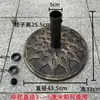 Base para Sombrilla de Exterior, Sombrilla con Poste Central, Sombrilla Romana, Sombrilla Banana, Base Rellena de Agua y Arena, Sombrilla para el Sol, Base para Sombrilla con Tanque de Agua