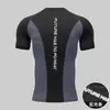 Mallas de Manga Corta para Hombre, Ropa de Fitness Sin Costuras, Tops Deportivos de Manga Larga para Músculos, Entrenamiento Profesional para Correr en Otoño e Invierno