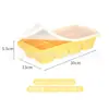 Bandeja de Hielo Grande de Silicona Transfronteriza Molde de Cubitos de Hielo de Grado Alimenticio Molde de Bola de Hielo de Desmoldeo Fácil Congelación Rápida Molde para Hacer Hielo Casero