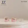 Pedido del Fabricante Ronda Monocromática Mini Paleta de Sombras de Ojos Caja Iluminador Tarro de Lodo Labial Material de Empaque de Plástico
