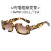 Gafas de Sol Europeas y Americanas Personalizadas con Ranura para Oreja Mismo Estilo Gafas de Sol Hip-Hop Tendencia Transfronteriza Gafas de Sol Estilo Urbano