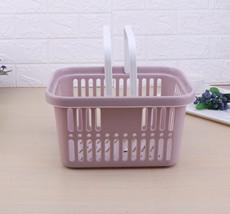 Cesta de almacenamiento, cesta de almacenamiento portátil, cesta de almacenamiento engrosada, cesta de frutas para el hogar, cesta de verduras de regalo, utensilios de cocina al por mayor