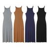 Vestido Bodycon de Verão Canelado de Cintura Alta Slim-Fit com Fenda - Cruzamento Europeu e Americano Amazon 2026