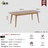 Sofá de Terraza de Madera Maciza Mesa y Silla para Tienda de Té con Leche Combinación Mesa y Silla para Cafetería Restaurante Occidental Casa de Té Mesa de Comedor Asiento de Pared Comercial para Catering