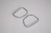 Adecuado para la modificación especial de Mitsubishi Yige, espejo retrovisor con forma de ceja y lluvia, pegatinas decorativas para espejo retrovisor, material ABS
