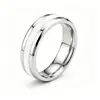 Accesorios populares transfronterizos anillo de acero de titanio con esmalte gota anillo de pareja de acero inoxidable de moda popular entre celebridades de internet venta al por mayor