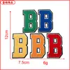 En stock Toalla de Letras de Doble Capa Bordado Parche de Insignia Bordada Pegatina de Tela Accesorios para Ropa Accesorios Suministro Directo de Fábrica