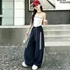 Pantalones de verano para niñas, estilo fino, nueva colección 2026, pantalones largos casuales para niños, pantalones de secado rápido para niños mayores, pantalones de pierna ancha para el verano