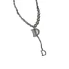 Collar Dulce y Fresco de Chica Picante para Mujer, Estilo Coreano Ins Tendencia Diseño de Nicho Versátil Cadena para Sudadera Accesorio Gargantilla de Perlas