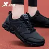 Zapatos de Hombre Xtep 2026 Zapatillas para Correr Zapatos Casuales para Hombre Genuinos Primavera y Otoño Negro Transpirables Zapatos Deportivos Tecnología de Hidrógeno