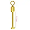 Anillo giratorio de asiento de cuero con plomo para correr, anillo deslizante de plomo sin plomo, colgante flotante de plomo integrado, grado de gramo, asiento de cuero con plomo, plomo rápido, línea de pesca de plomo, asiento de cuero con plomo