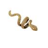 Anillo Largo y Genial para Hombre con Patrón de Serpiente de Comercio Exterior Europeo y Americano, Estilo Punk, Animal de Serpiente, Retro, Exagerado, Anillo de 4 Piezas