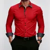 Camisa Top Masculina Respirável Confortável Levemente Elástica de Quatro Vias para E-commerce Transfronteiriço Dropshipping