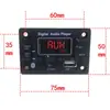 085 Alto-falante de Áudio Bluetooth Placa MP3 12V com Memória FM Display Leitor USB Placa de Áudio Placa Leitora de Cartão