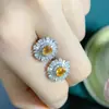 Aretes Fanta Naturales, Alta Claridad, Fuego Brillante, Color Rico, Piedra Suelta de Lujo Incrustada 4*5Ms9