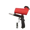 Fabricante Vende Popular Máquina de Chorro de Arena Neumática Pistola de Chorro de Arena Pequeña Portátil de Aleación de Aluminio Máquina de Chorro de Arena Eficiente y Ligera