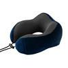Almofada de memória em forma de U selecionada rigorosamente, almofada de memória de algodão, almofada de pescoço de rebote lento, travesseiro cervical, travesseiro de pescoço para viagem, núcleo