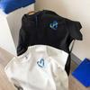 Camiseta de mujer al por mayor, camiseta de algodón, camiseta de manga corta para mujer, nueva camiseta interior de verano, camisa de base suelta, combinación para pareja