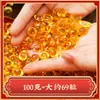 Mini Lingote Pequeño de Cristal 1.2cm Cuenco del Tesoro Adorno para Acuario Decoración con Lingote Pequeño de Cristal