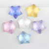 Pegamento de Crema Casero Funda para Teléfono Móvil DIY Tocados Estrella de Cinco Puntas Brillante Accesorios de Resina Accesorios para el Cabello Pasador Pasador Material