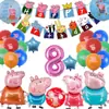 Globo Metálico Oficialmente Licenciado de Peppa Pig Trofeo Alienígena para Decoración de Fiesta de Cumpleaños Infantil