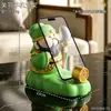 Soporte para teléfono estilo chino de Zhong Kui, un adorno de escritorio para la oficina o el dormitorio, perfecto para que los estudiantes lo usen mientras ven programas de televisión