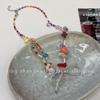 Nuevo Collar de Caramelo Colorido con Cuentas para Chica Dulce Collar de Diseño Nicho para Mujer Cadena de Clavícula Dulce y Genial Dopamina Venta al por Mayor