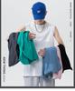 Chaleco deportivo sin mangas de color liso, camiseta interior de algodón peinado para hombre, marca de moda de verano, top casual holgado, manga corta blanca