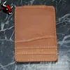 Primera capa de piel de vaca billetera magnética para hombre billetera de cuero portátil para billetes Europea y Americana de negocios Cartera de comercio exterior tarjetero