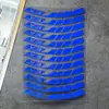 Adecuado para Pegatina de Cubo de Rueda Serie Honda Click V2/V3 Pegatina de Rueda Impermeable Reflectante Decoración Personalizada para Motocicleta Modificada